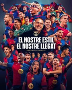 تتويج برشلونة