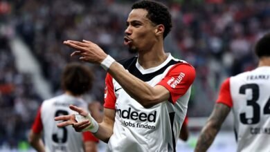 هوغو إيكيتيكي مهاجم نادي آينتراخت فرانكفورت