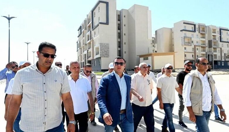 وزير الإسكان يزور مدينة العلمين الجديدة و يطلع على المشروعات القومية
