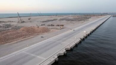 ممر جديد بميناء الدخيلة يمثل نقلة نوعية في تطوير البنية التحتية