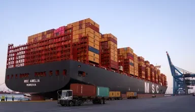 نشاط حركة الواردات و الصادرات من البضائع العامة في ميناء دمياط