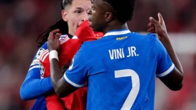 إيقاف مؤقت لبريستياني من بنفيكا بعد واقعة مزعومة مع فينيسيوس