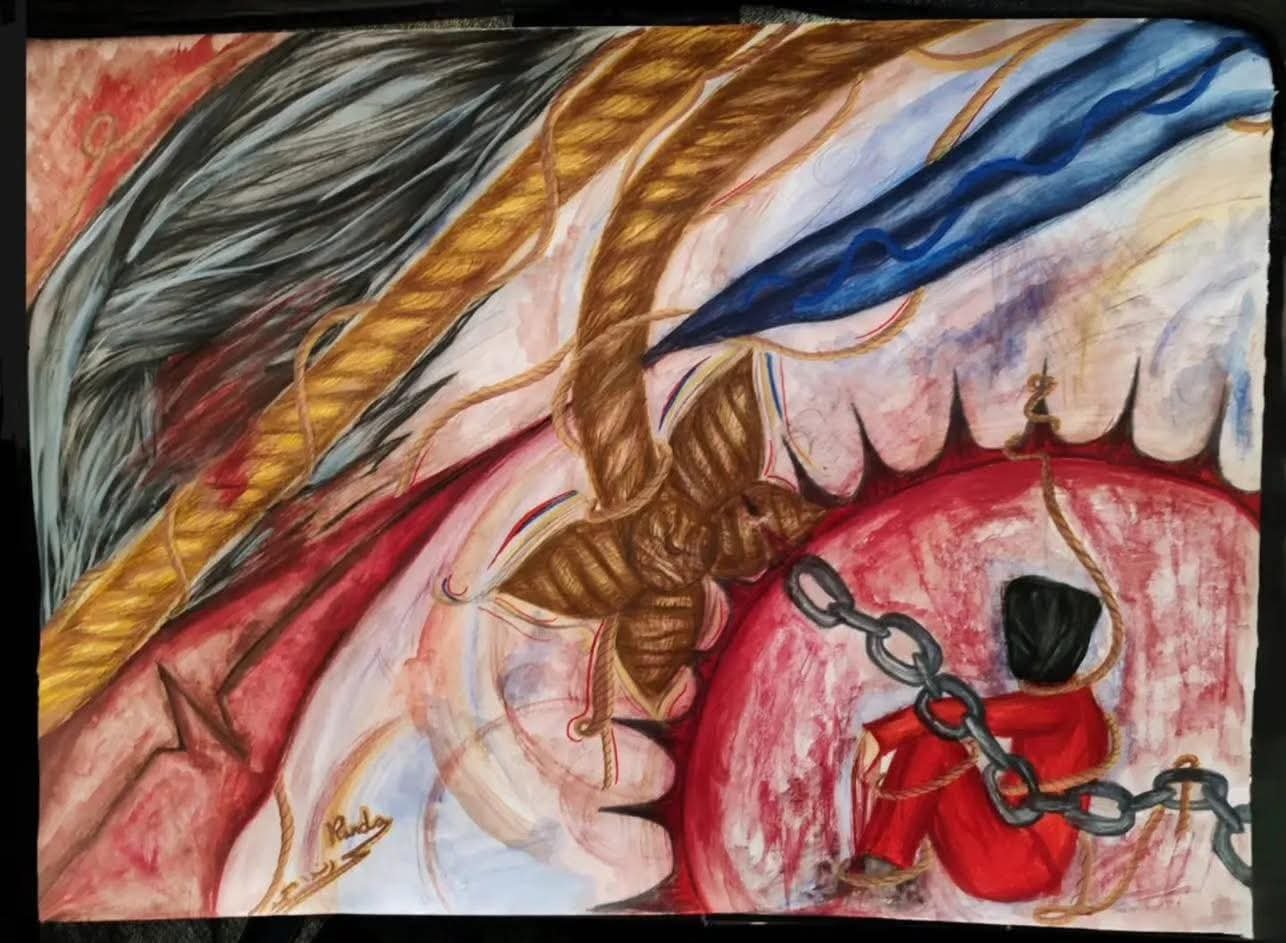 رندا محمد.. فنانة مصرية 14 عامًا تكتب تاريخها بريشة الإبداع وتخطف الأضواء على السوشيال ميديا