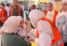 رواد المحافظات في العيديرسمون البسمة