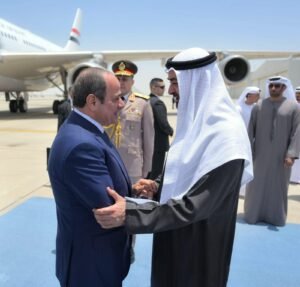 زيارة السيسي للإمارات 