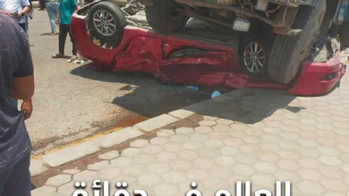 المنطقة الصناعية حادث مدينة العبور