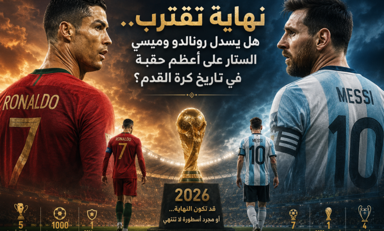 نهاية تقترب.. هل يسدل رونالدو وميسي الستار على أعظم حقبة في تاريخ كرة القدم؟