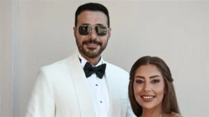أبناء أحمد السعدني يخطفون الأنظار في زفاف والدهم من ميرنا