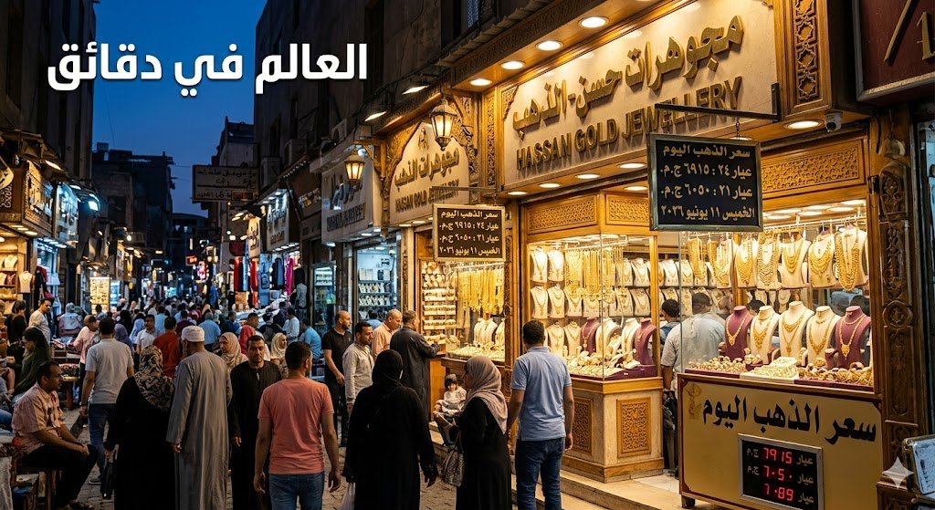 سعر الذهب اليوم في مصر