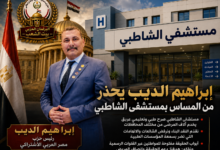 إبراهيم الديب: مستشفى الشاطبي صرح طبي وطني يستحق الدعم والحماية من الشائعات