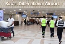 استهداف مطار الكويت الدولي