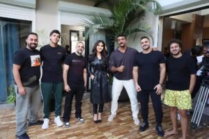 مي عمر وأحمد العوضي يشعلان الحماس بأول برومو لفيلم شمشون ودليلة