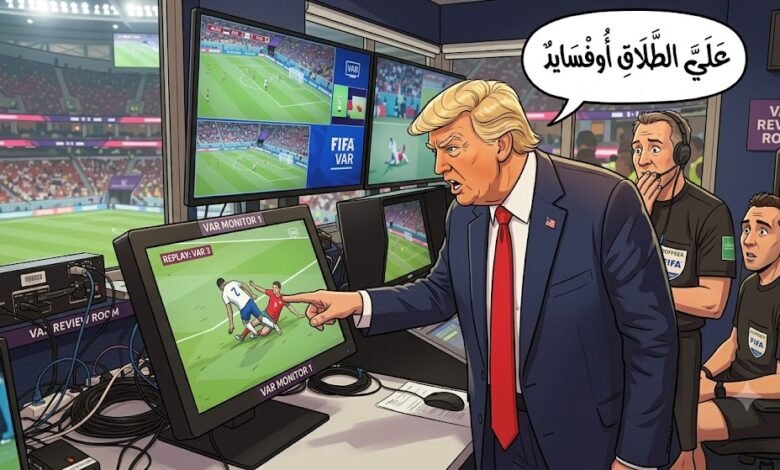 هدف ايران في مرمى مصر الملغي