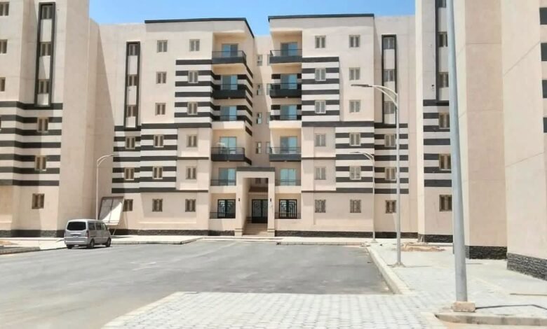 "وحدات سكنية ضمن مبادرة سكن لكل المصريين بمدينة المنيا الجديدة
