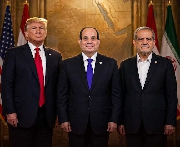 رحب الرئيس عبد الفتاح السيسي بتوقيع مذكرة التفاهم بين أمريكا وإيران بقيادة ترامب وبزشكيان