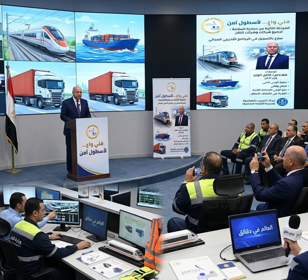 مركز التدريب بالعباسية الشركة القابضة للنقل البحري والبري.