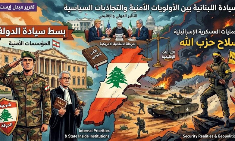 السيادة اللبنانية بين الأولويات الأمنية والتجاذبات السياسية