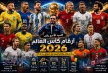 السيد الأعرج يكتب | أرقام كأس العالم 2026.. حصاد استثنائي وأرقام تاريخية قبل انطلاق دور الـ32