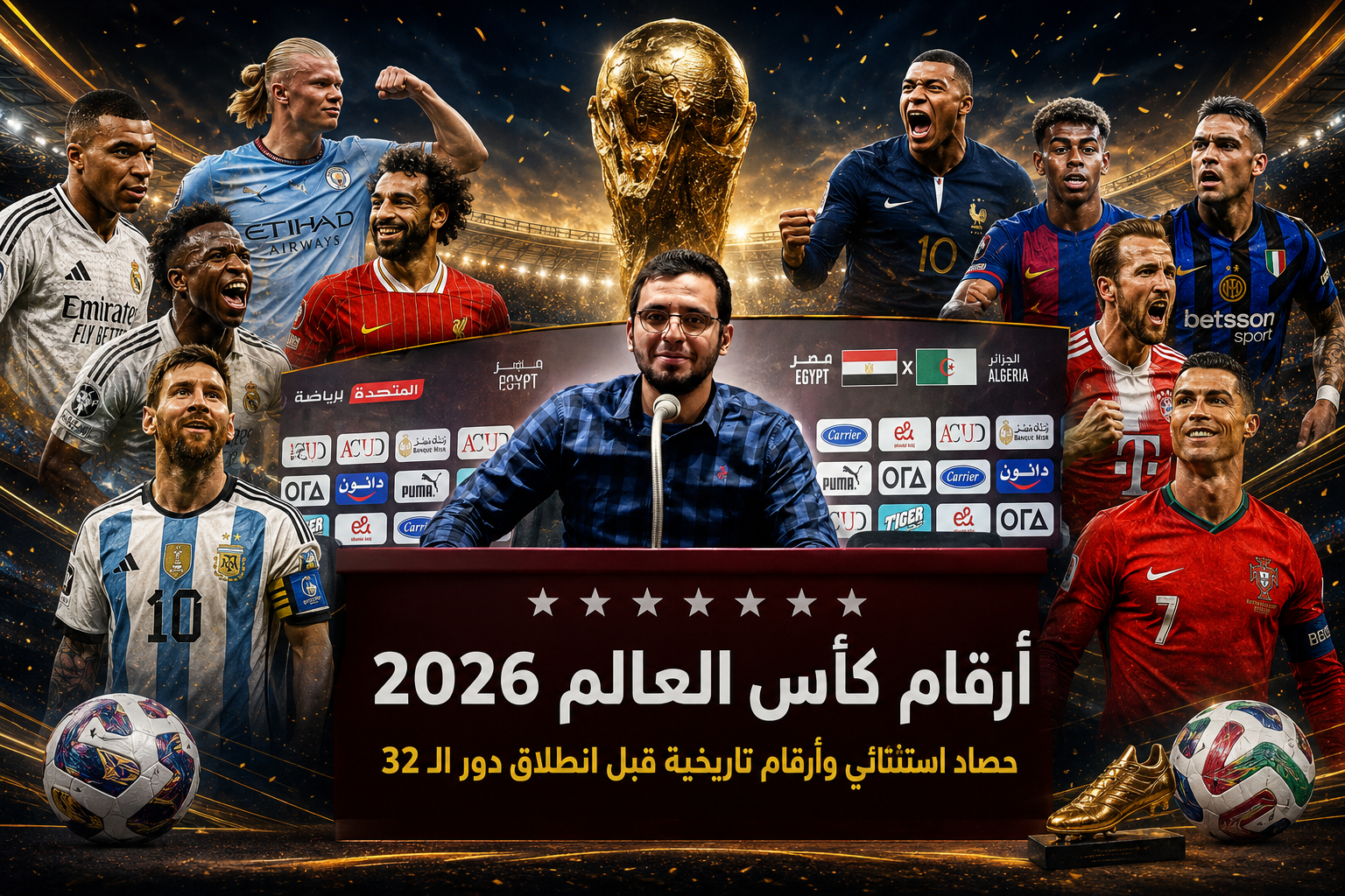 السيد الأعرج يكتب | أرقام كأس العالم 2026.. حصاد استثنائي وأرقام تاريخية قبل انطلاق دور الـ32