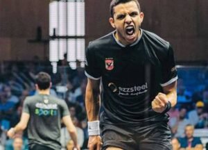 مصطفى عسل يحسمها 3 أشواط دون رد ويواصل المشوار