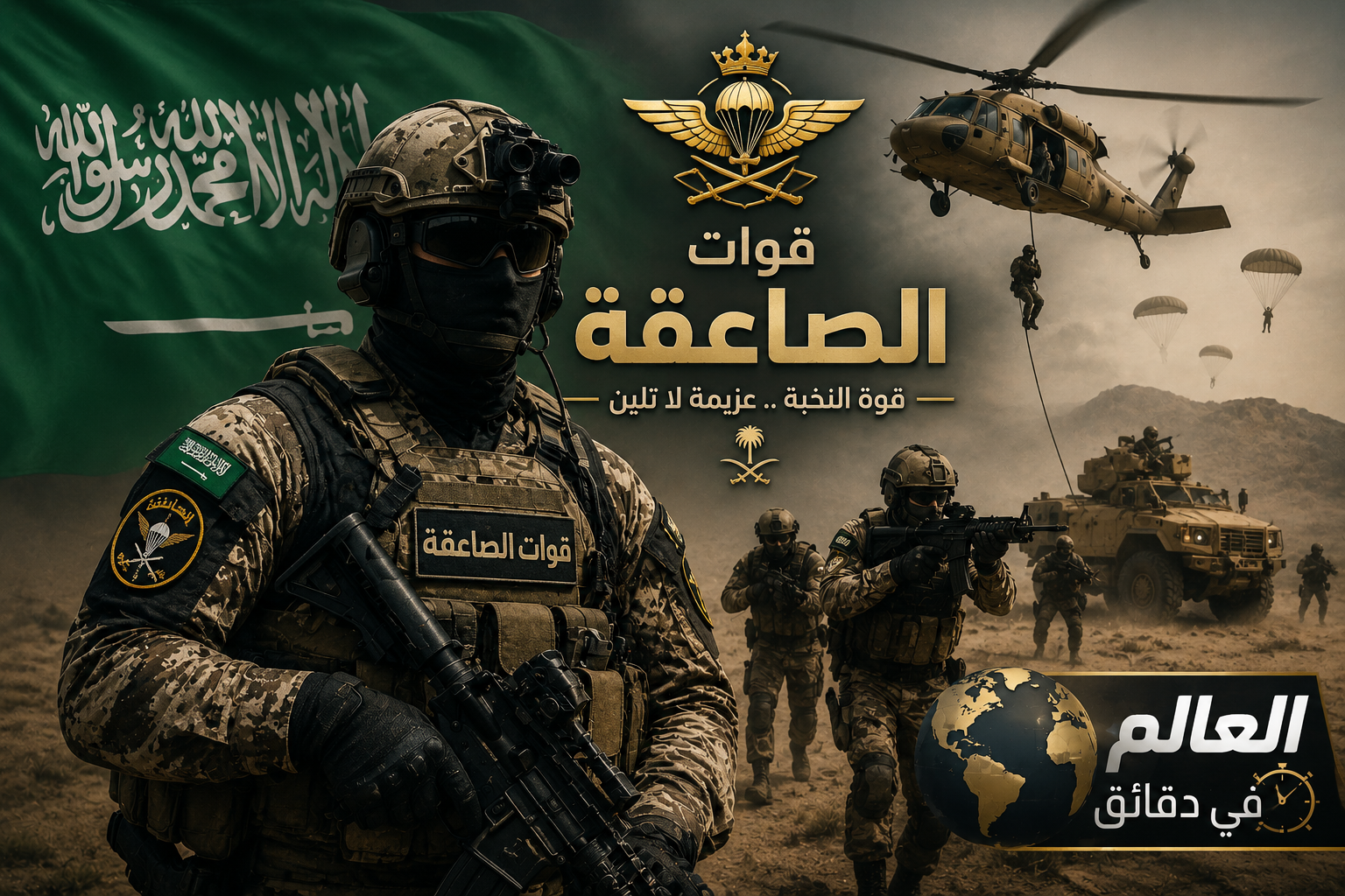 الصاعقة السعودية النخبة