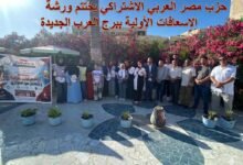 حزب مصر العربي الاشتراكي يختتم ورشة الإسعافات الأولية ببرج العرب الجديدة