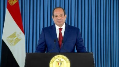 الرئيس عبد الفتاح السيسي يلقي كلمة بمناسبة ذكرى ثورة 23 يوليو