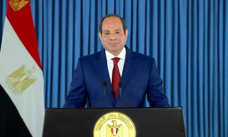 الرئيس عبد الفتاح السيسي يلقي كلمة بمناسبة ذكرى ثورة 23 يوليو
