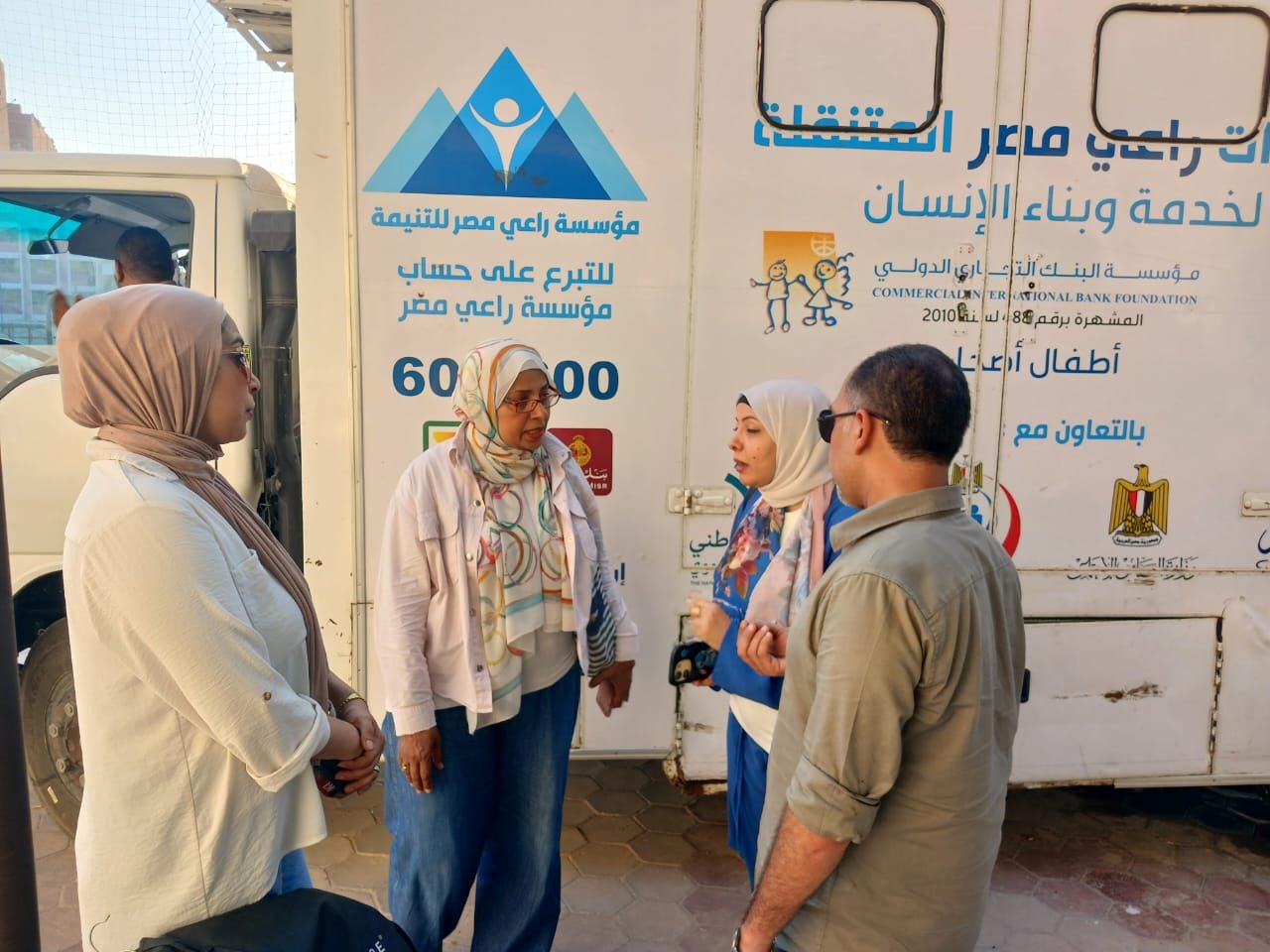 قافلة طبية، بشتيل، رواد المحافظات الحدودية، راعي مصر