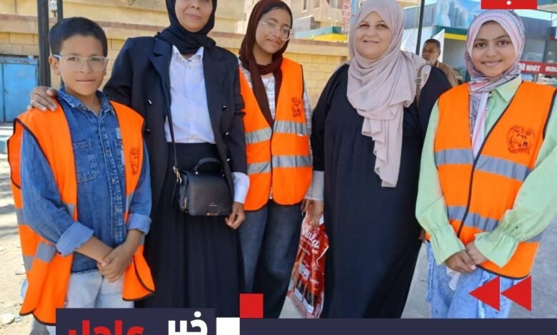 كيان رواد المحافظات الحدودية ينفذ مبادرة «فيها حاجة حلوة» بمطروح