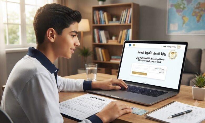 طريقة التقديم الإلكتروني للصف الأول الثانوي