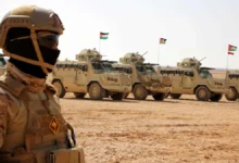 الجيش الأردني يعلن إسقاط 8 صواريخ إيرانية