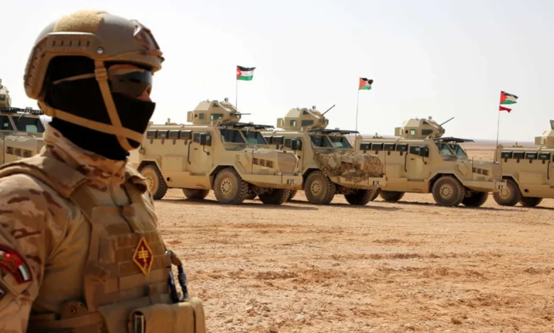 الجيش الأردني يعلن إسقاط 8 صواريخ إيرانية