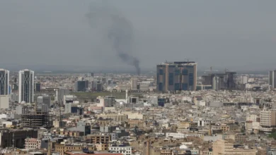 منظومة دفاع جوي تعترض طائرة مسيرة في إقليم كردستان العراق