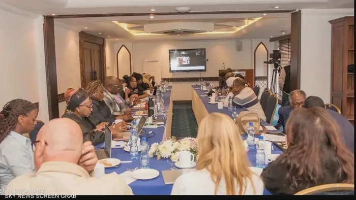 مشاركون في ورشة إعلان تأسيس ائتلاف السودان في نيروبي.