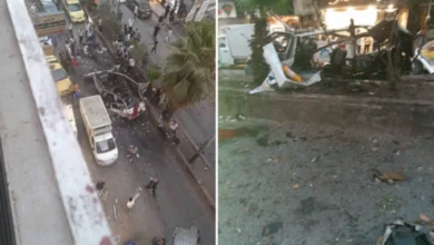 انفجار عبوة ناسفة داخل حافلة في جرمانا قرب دمشق