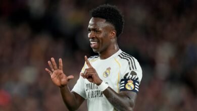 فينيسيوس جونيور بقميص ريال مدريد بعد تمديد عقده حتى 2032