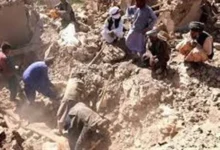 فرق الإنقاذ تنتشل جثث مهاجرين في صحراء نيمروز بأفغانستان