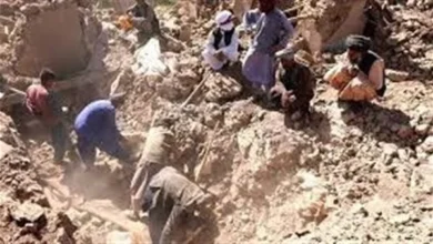 فرق الإنقاذ تنتشل جثث مهاجرين في صحراء نيمروز بأفغانستان