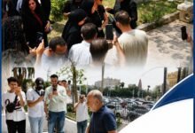 لحظة مؤثرة.. نجل محمد التاجي ينهار في جنازة والده