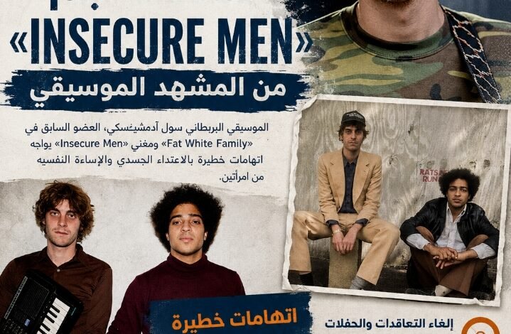 اتهامات بالعنف تُسقط نجم «Insecure Men» من المشهد الموسيقي