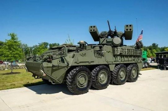 منظومة SGT STOUT الأمريكية على مركبة Stryker لمواجهة الطائرات المسيّرة