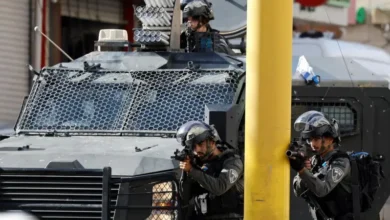 مشهد عام لبؤرة حفات جلعاد الاستيطانية في الضفة الغربية.