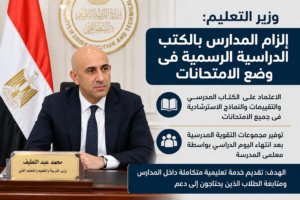 امتحانات المراحل الدراسية والكتب الدراسية الرسمية
