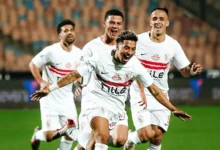 خوان بيزيرا لاعب الزمالك خلال مباراة بالدوري المصري