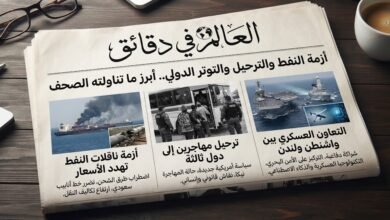 أزمة النفط والترحيل والتوتر الدولي.. أبرز ما تناولته الصحف