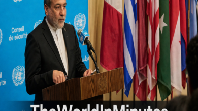 وزير الخارجية الإيراني عباس عراقجي يتحدث عن الرد الأميركي على مقترح وقف الحرب وإعادة فتح مضيق هرمز.