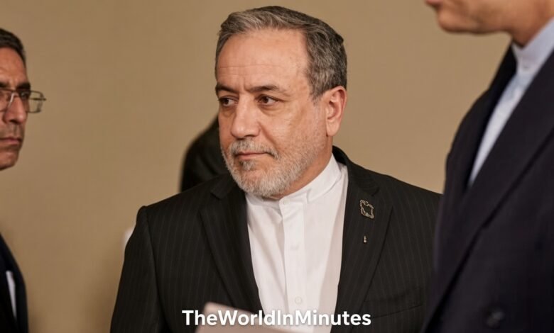 وزير الخارجية الإيراني عباس عراقجي خلال تحركات دبلوماسية بشأن المفاوضات مع الولايات المتحدة.