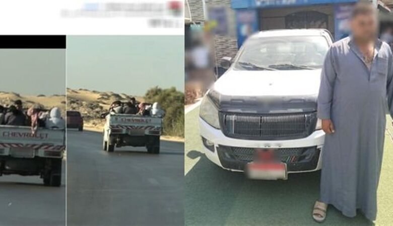 ضبط سائق ينقل عمالاً بطريقة خطرة بالشرقية