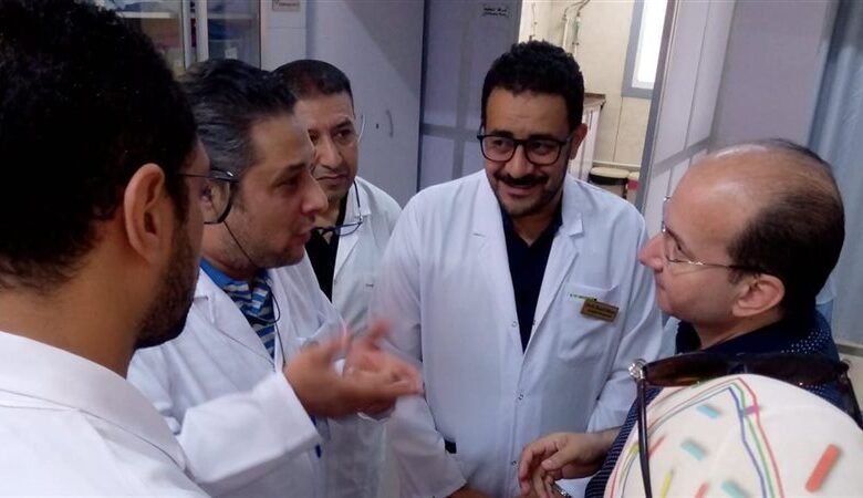 جولة ميدانية لتطوير الخدمات الصحية بميت غمر